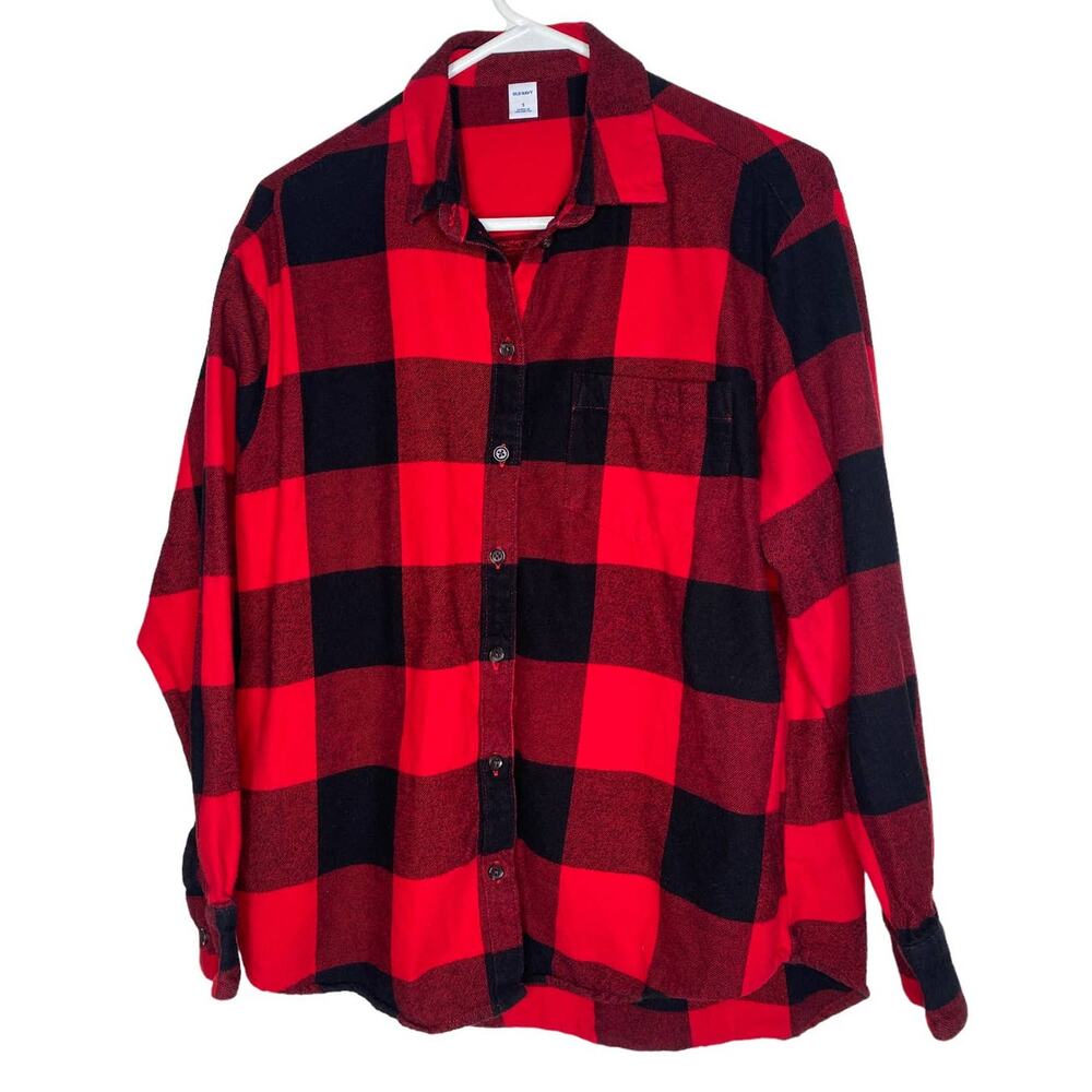 Old Navy Flannel Check Shirt Size Small